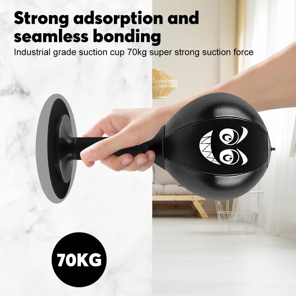 Bola Punching con Ventosa Resistente para Mesa de Oficina