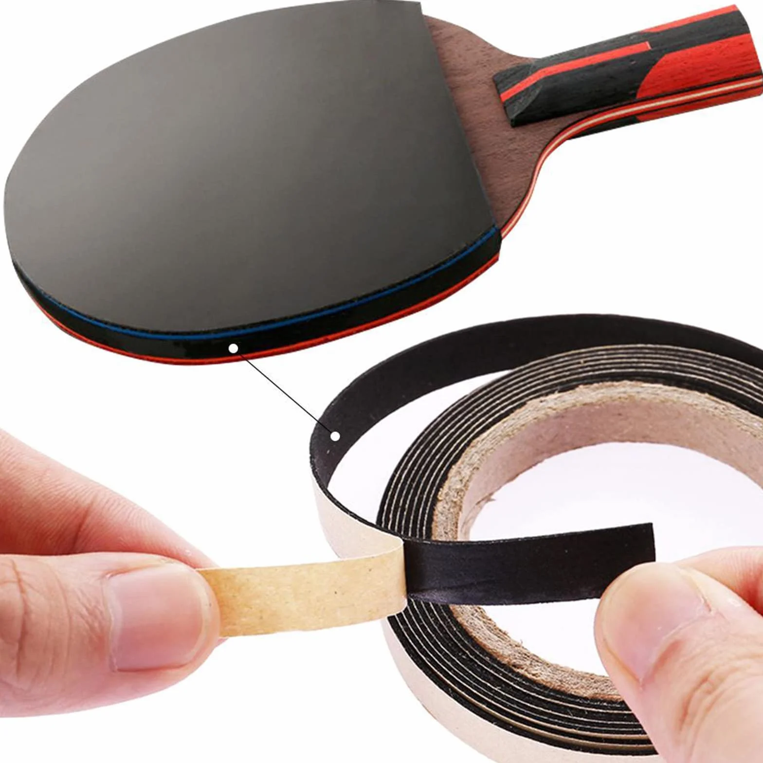 Cinta de agarre para raqueta de tenis de mesa control cómodo