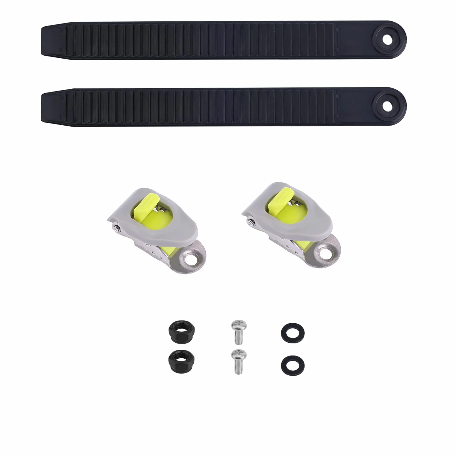 BOXOB 2uds Correas de Tobillo para Snowboard con Hebillas Negras Duraderas