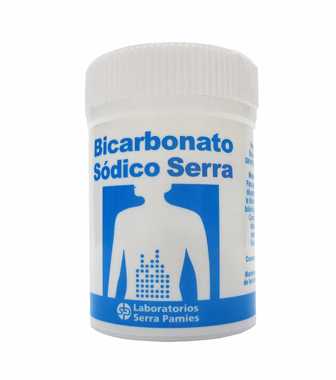 Bicarbonato Sódico Serra Pack 4 | Bicarbonato de sodio alimenticio | 180 gramos bicarbonato puro 100% Natural | 720 gramos total 4 botes