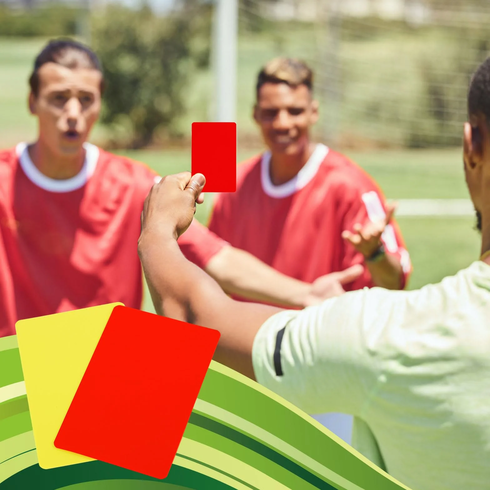 4 Juegos de Tarjetas de Árbitro de Fútbol con Tarjetero PU - 8uds Tarjetas Roja y Amarilla para Deportes Oficiales