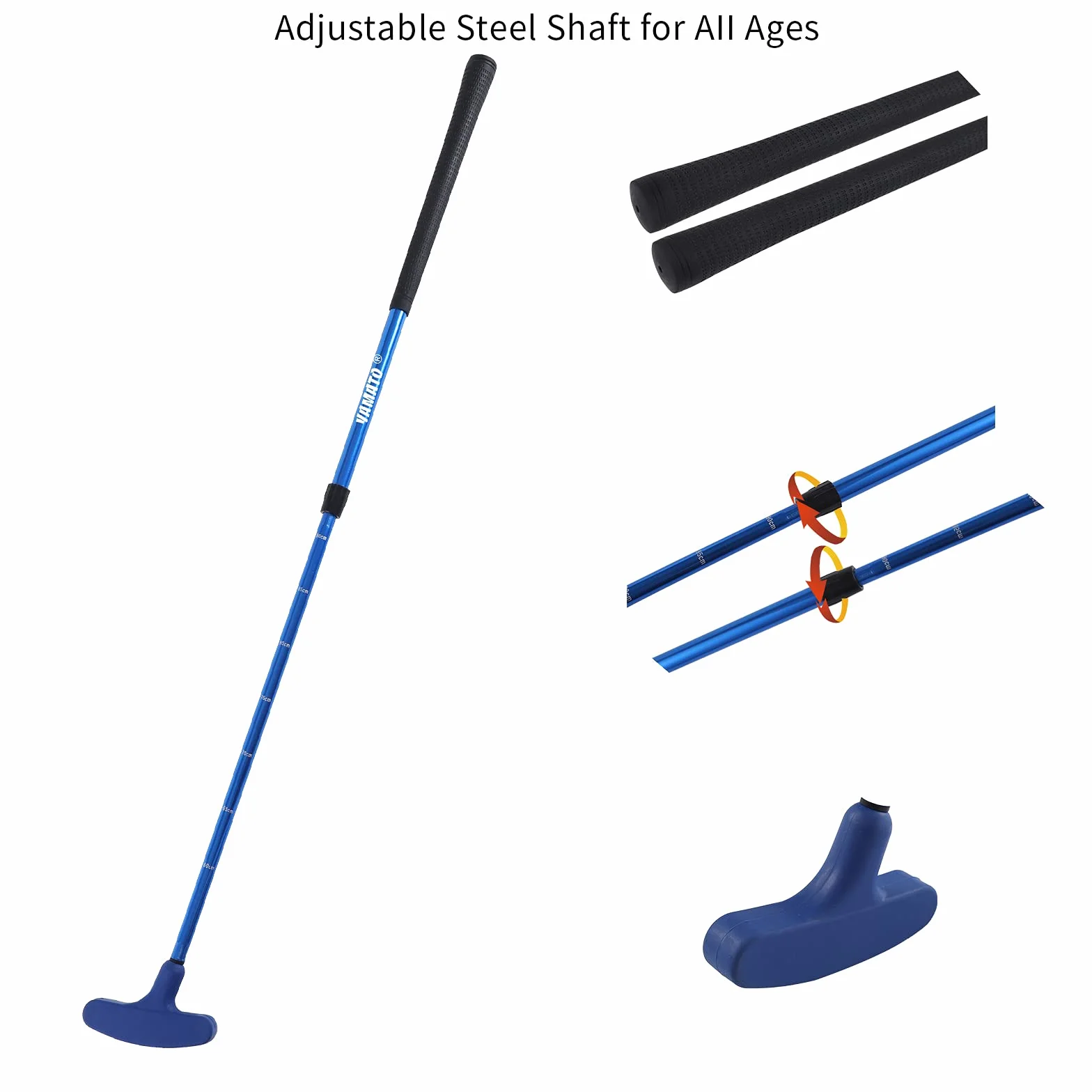 Yamato Mini Putter Bidireccional para Hombres, Niños y Adultos