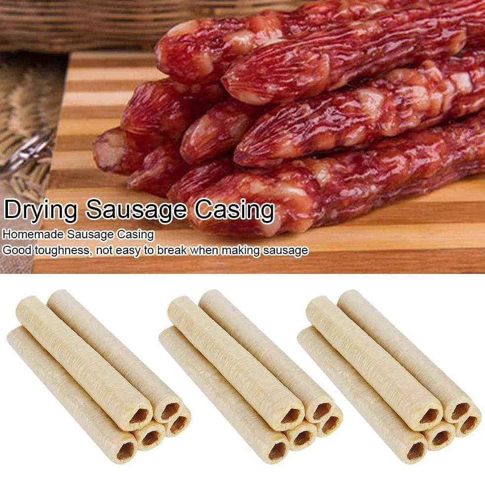 Tripas para Salchichas de Colágeno 15PCS 15m 30mm Accesorios Cocina