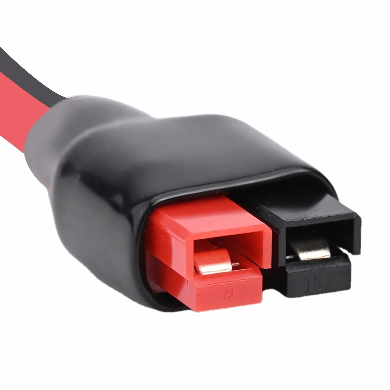 Conector de cable de batería para carrito de golf Anderson rojo/negro compatible con Reo HillBilly Mocad