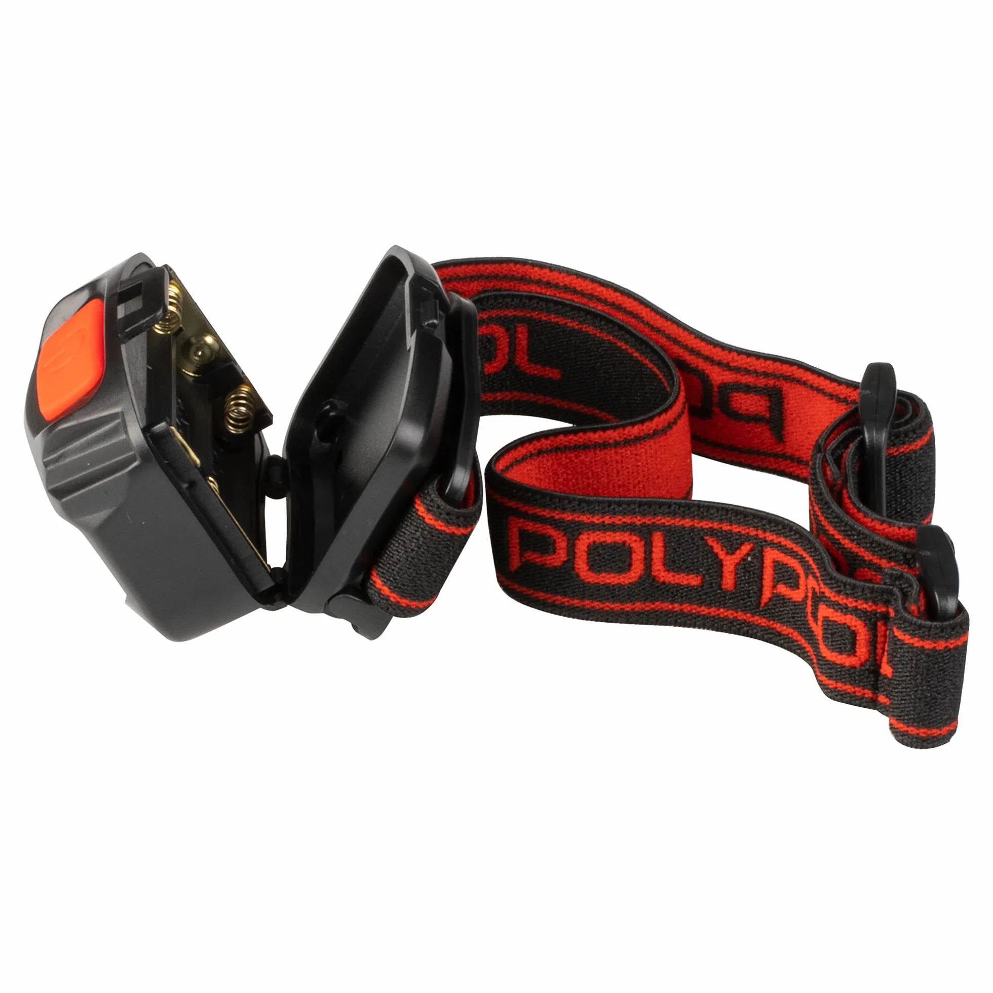 POLY POOL PP3156 Linterna Delantera LED Trekking Trabajo 3 Funciones Banda Elástica Cabezal Reclinable 130°