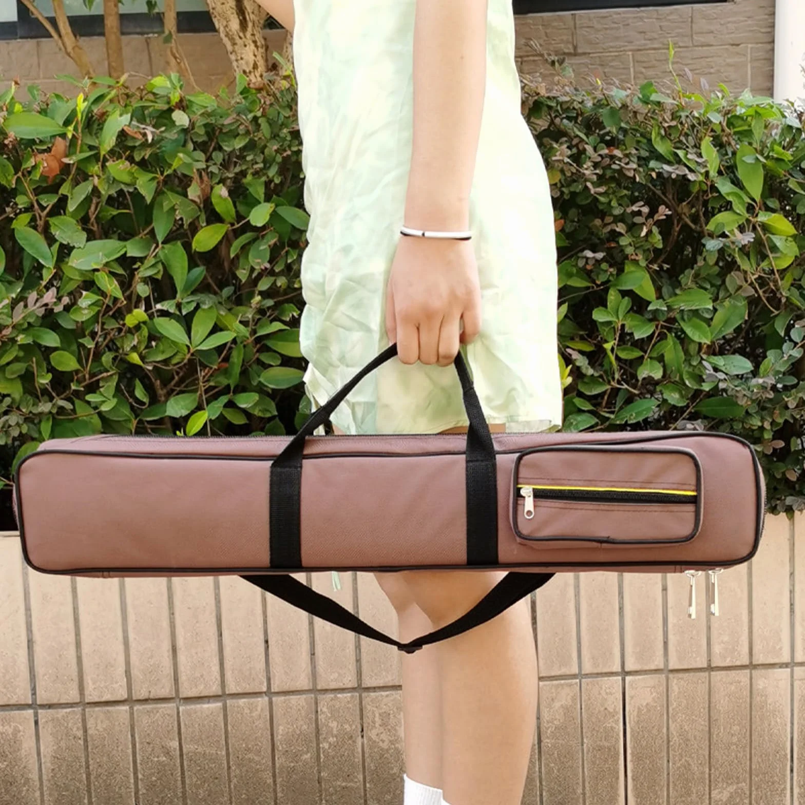 Funda para palos de billar, bolsa portátil de tela Oxford resistente para 3 barajas y 4 barras