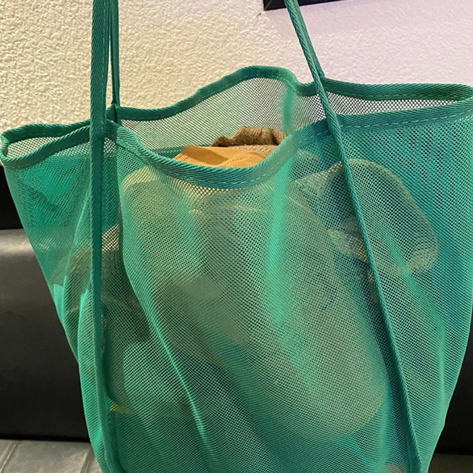 Bolsa de Playa Ligera Plegable - Malla Transpirable para Natación y Viajes