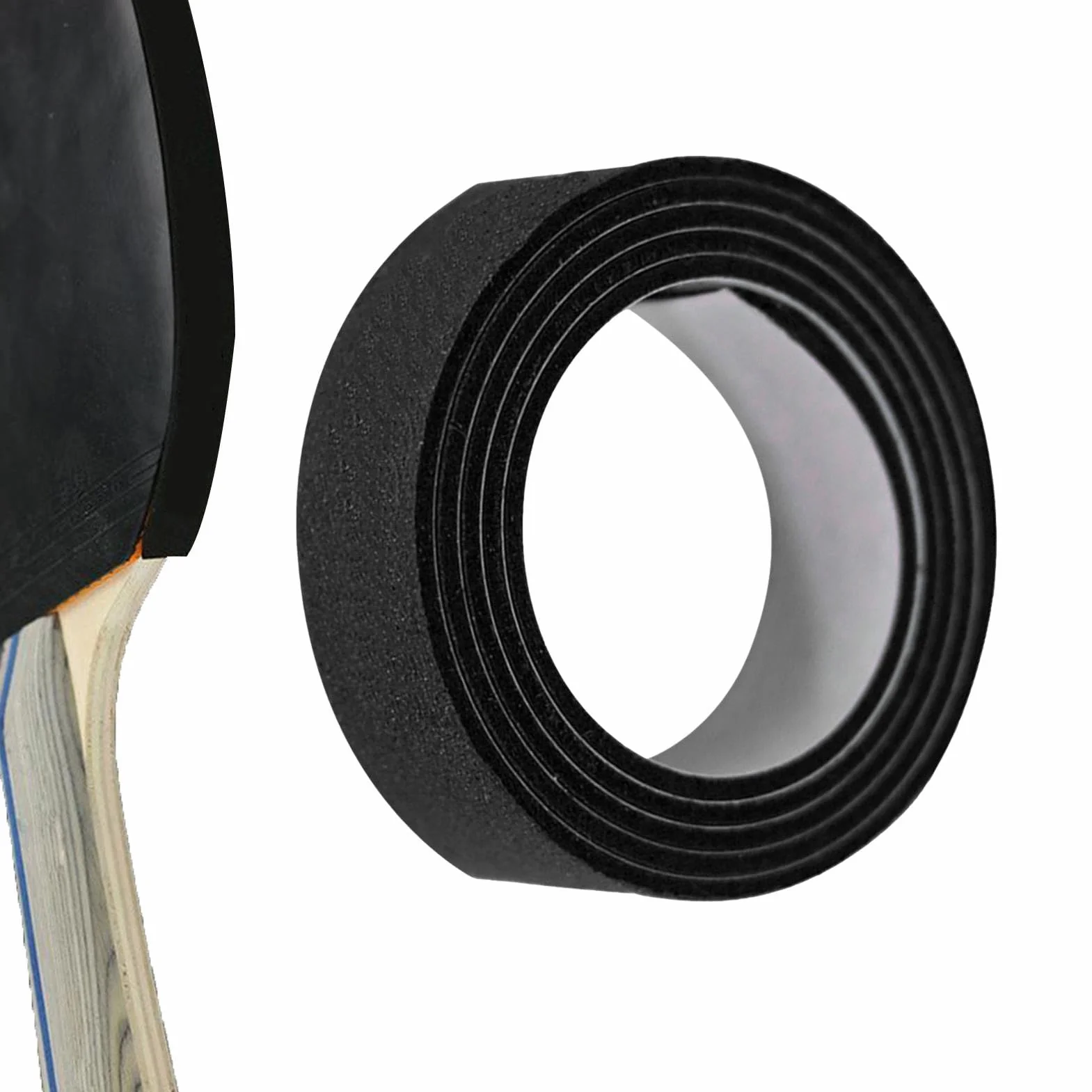 Cinta protectora de borde de remo de ping pong, protector lateral anticolisión para raqueta de tenis de mesa
