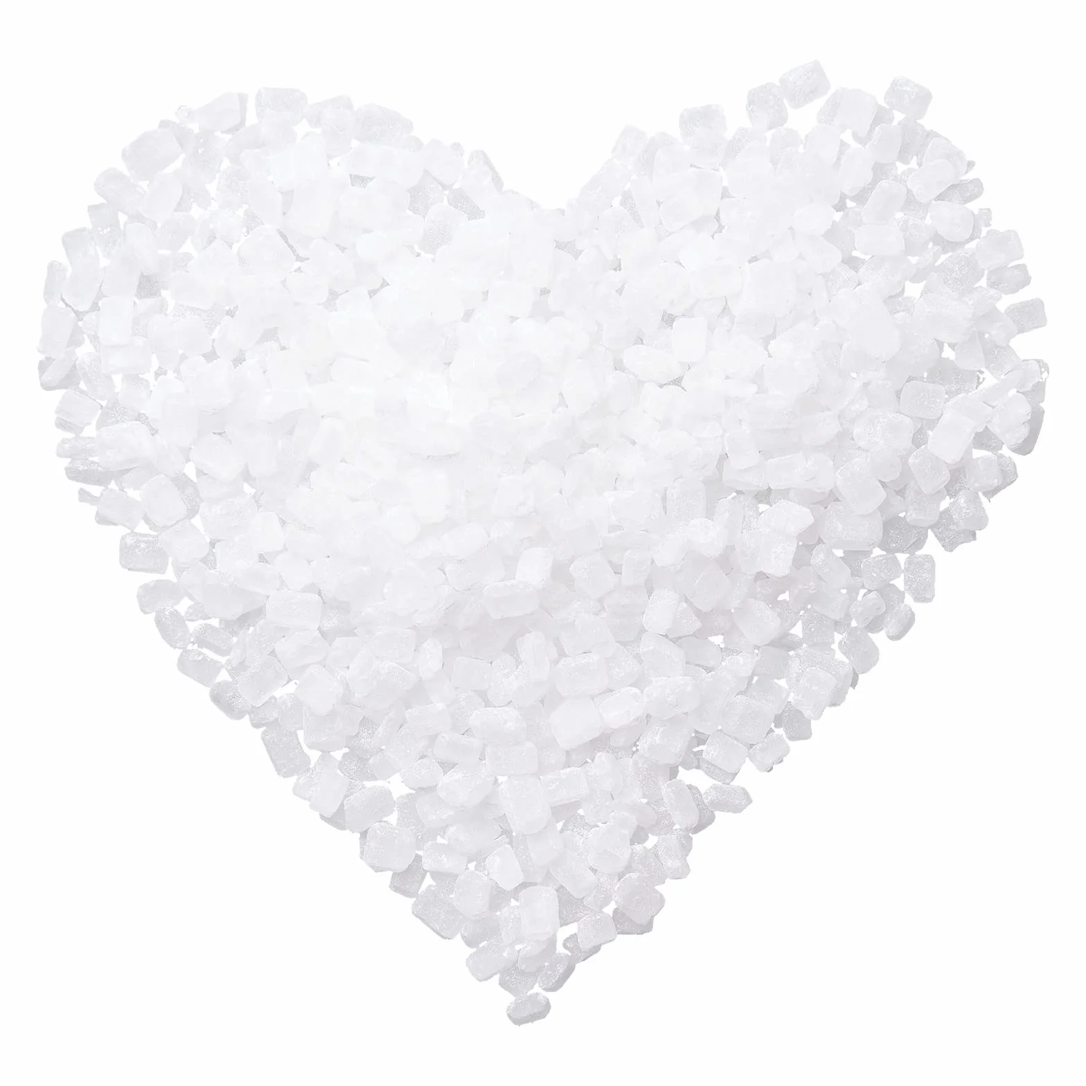 FRUTEG Candi Sugar White Fine | 5x 250g Sandis de azúcar blanca fina - en bolsa actual transparente | Crackling Tea Azúcar - No solo para el té de Friesen Este | Blanco Menor Kluntje Kandis 5x 250 g