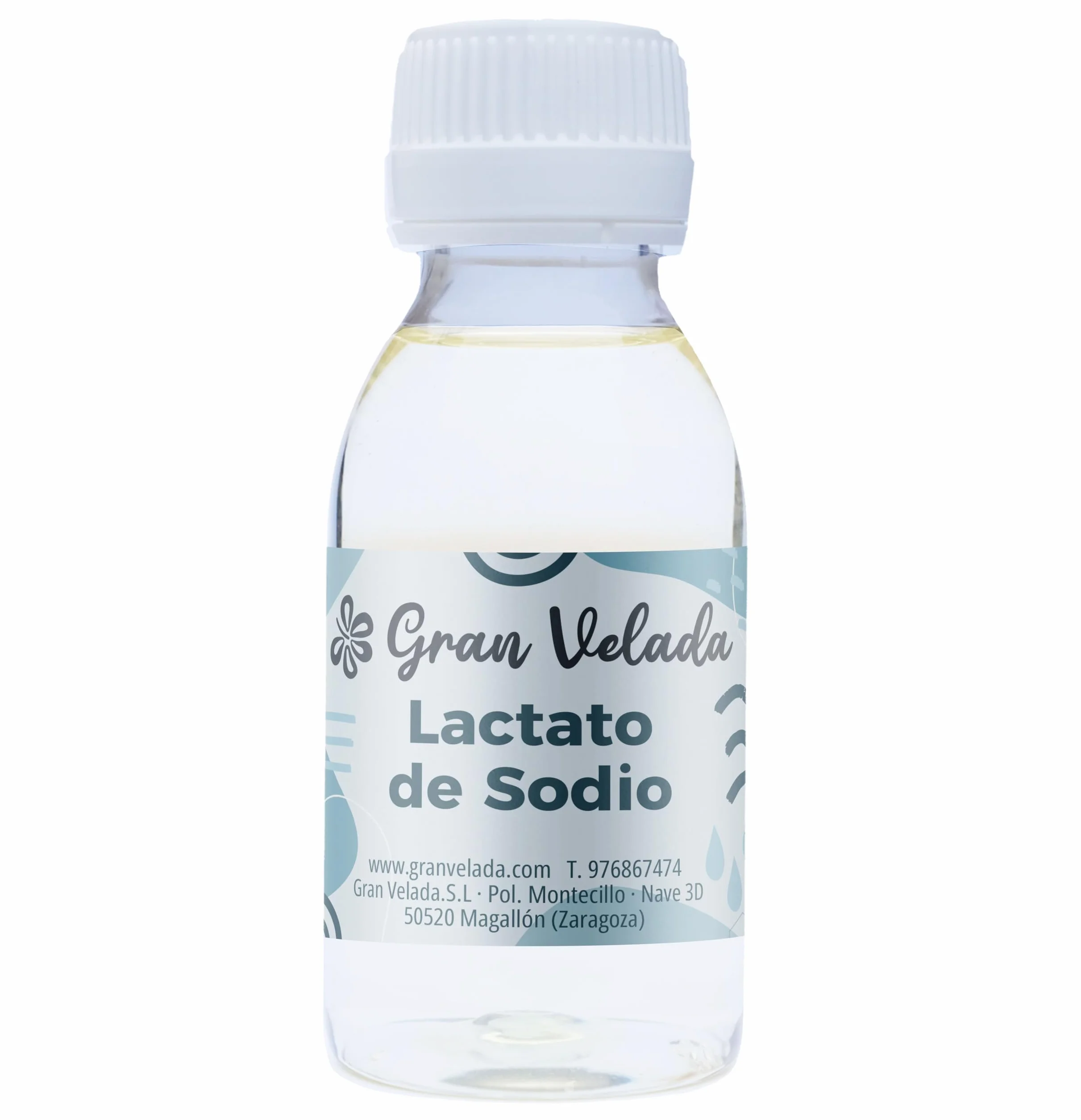 Gran Velada - Lactato de Sodio 100 g | Activo Cosmético Hidratante y Humectante | Ideal para Cremas y Jabones de Aceite
