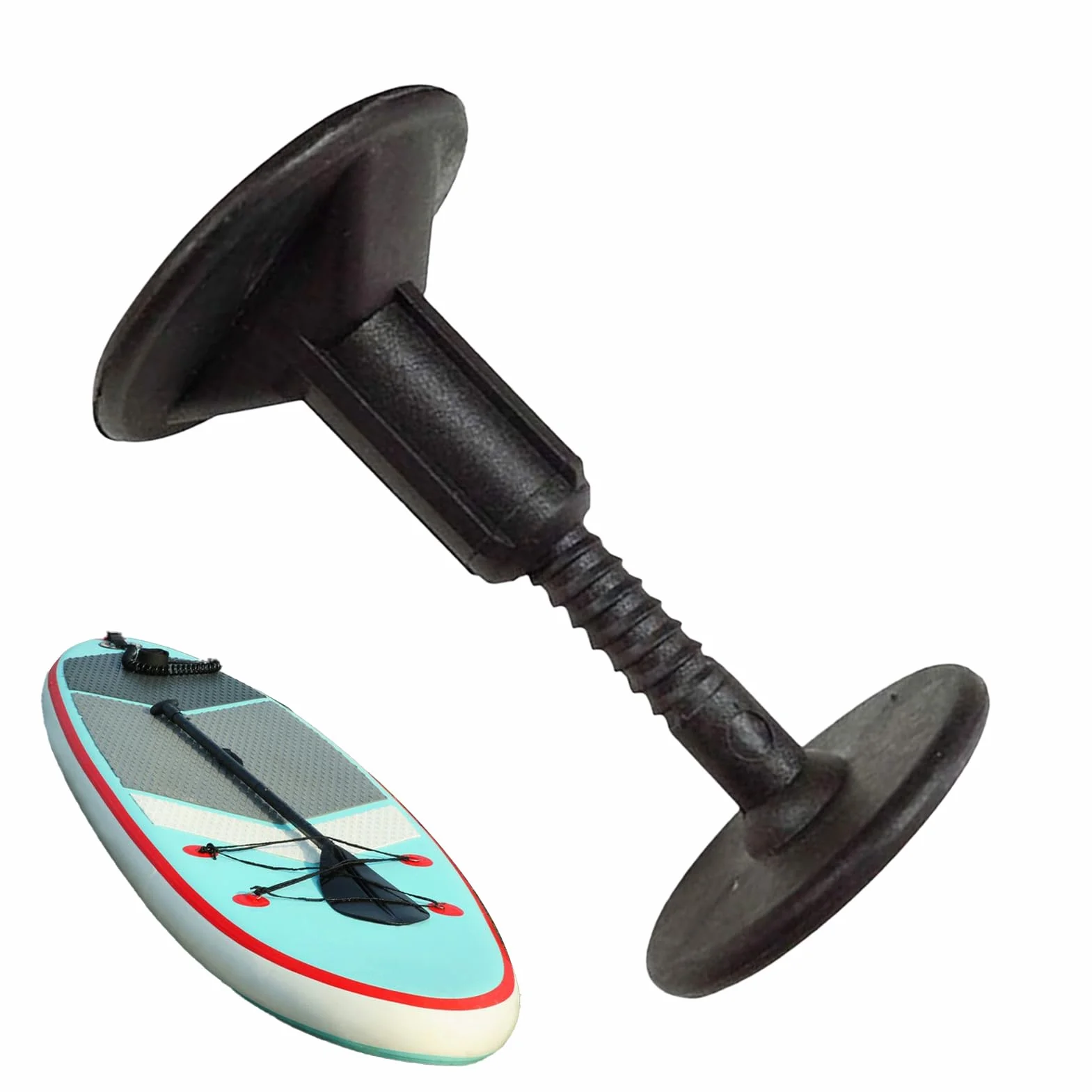 Enchufe para tabla de surf de cuerda para correa, accesorio portátil de fijación bobinado