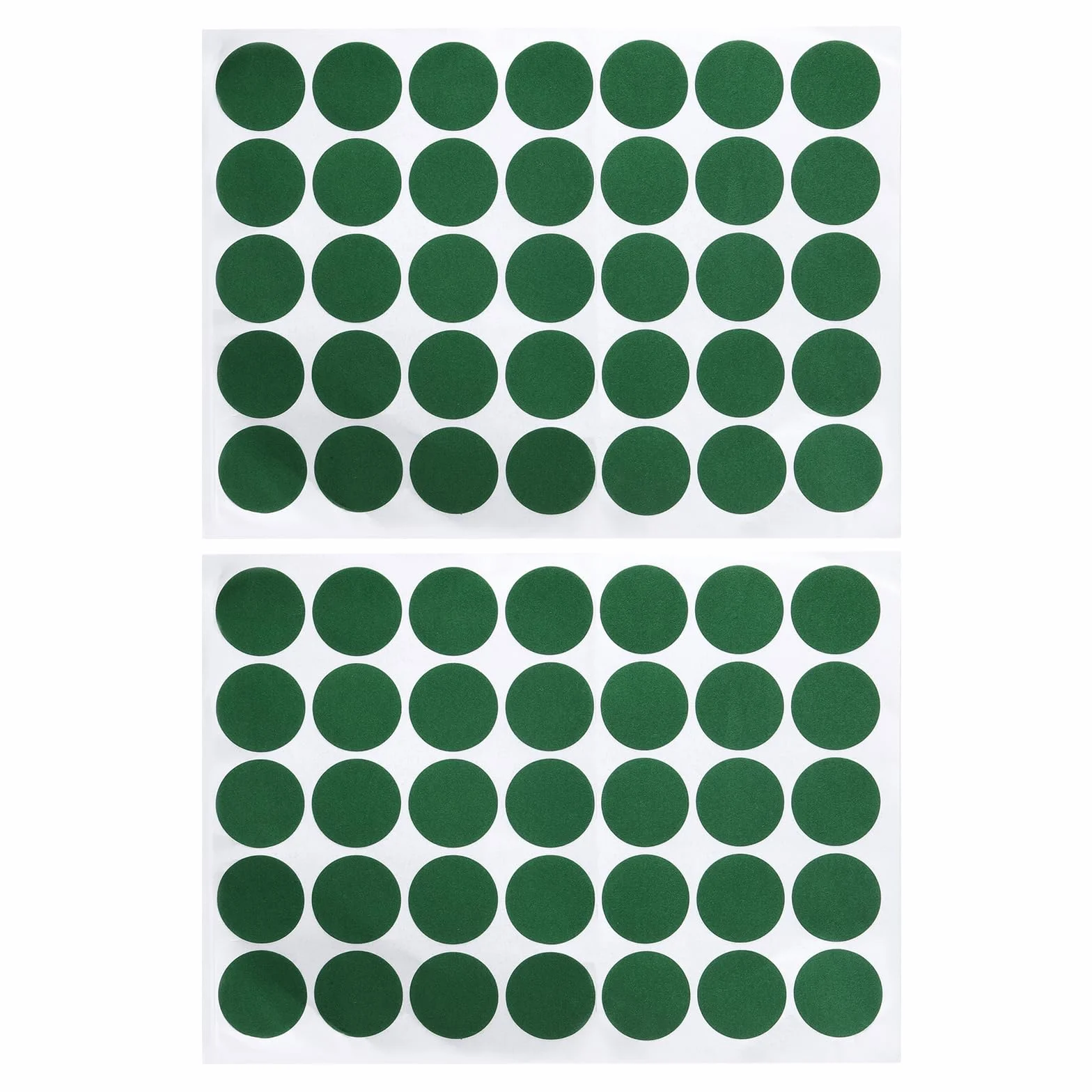 PATIKIL Pegatinas de Reparación de Paño de Billar 35 Mm 70 Unidades Verde