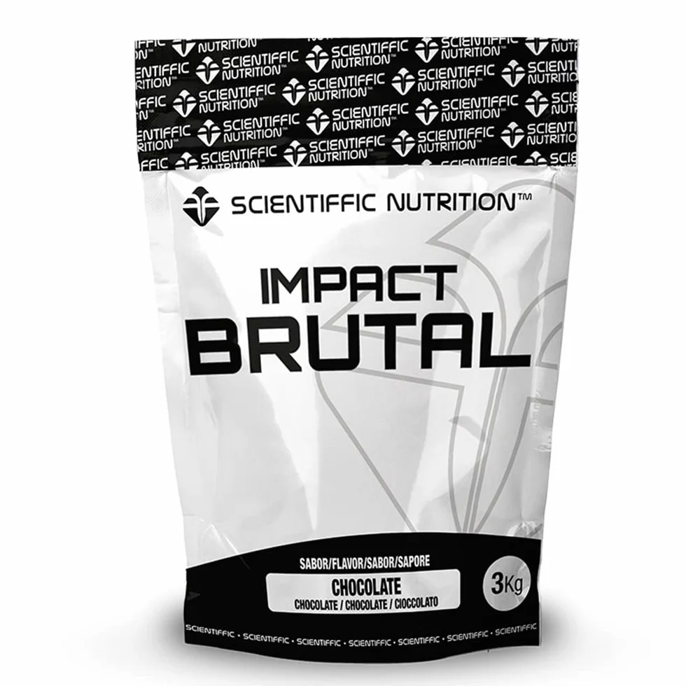 Scientiffic Nutrition - Brutal Impact, Ganador de Peso y Masa Muscular, Mass Gainer con Carbohidratos, Proteina de Suero y Aminoácidos como la Creatina - 3Kg, Sabor Yogurt Limón.