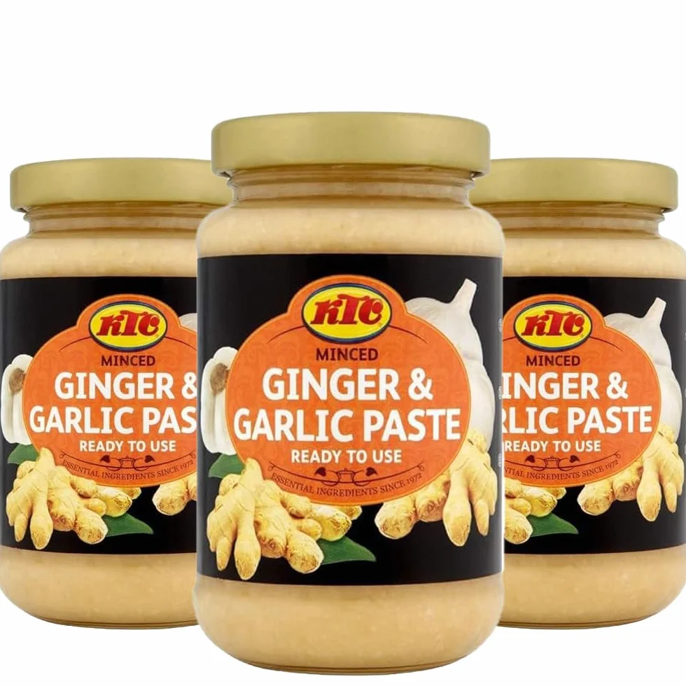 KTC Pasta de ajo y jengibre 210g (paquete de 3)