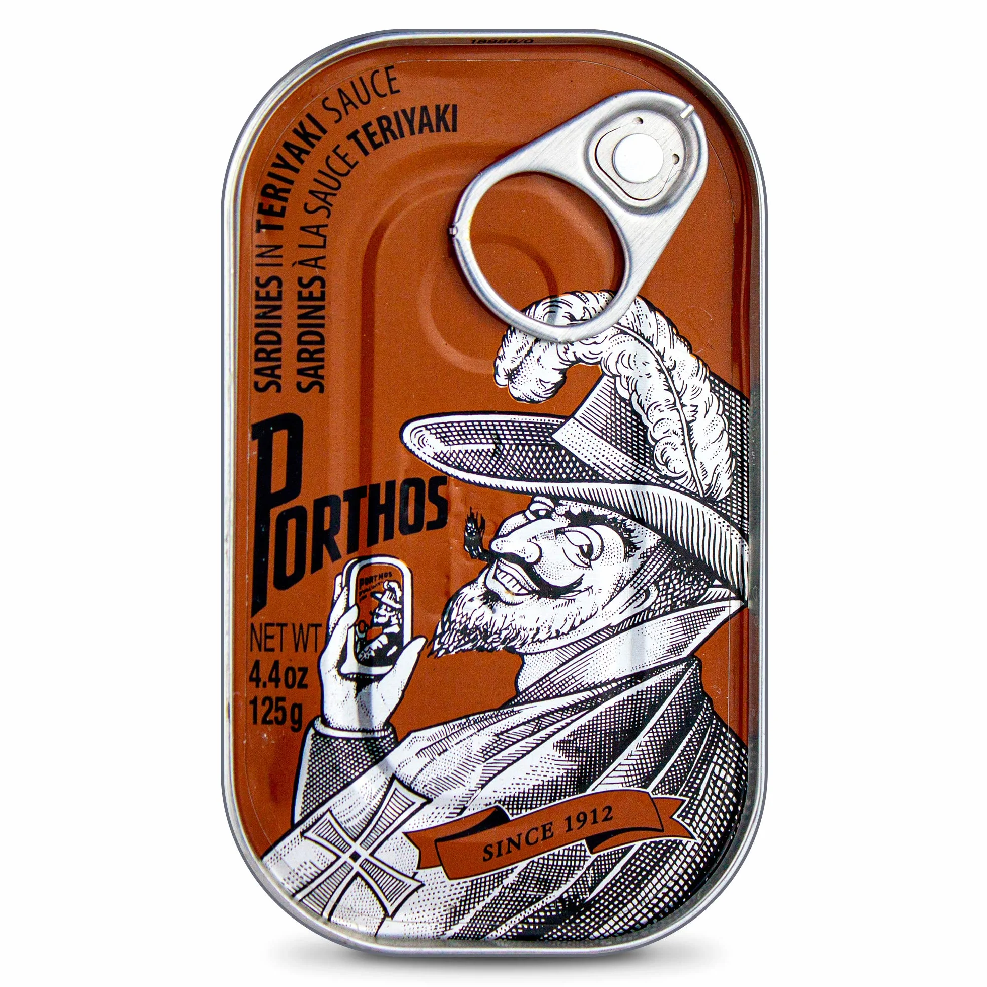 Porthos Juego de sardinas portuguesas Vintage 6 x 125 g 3 Pack Portugal