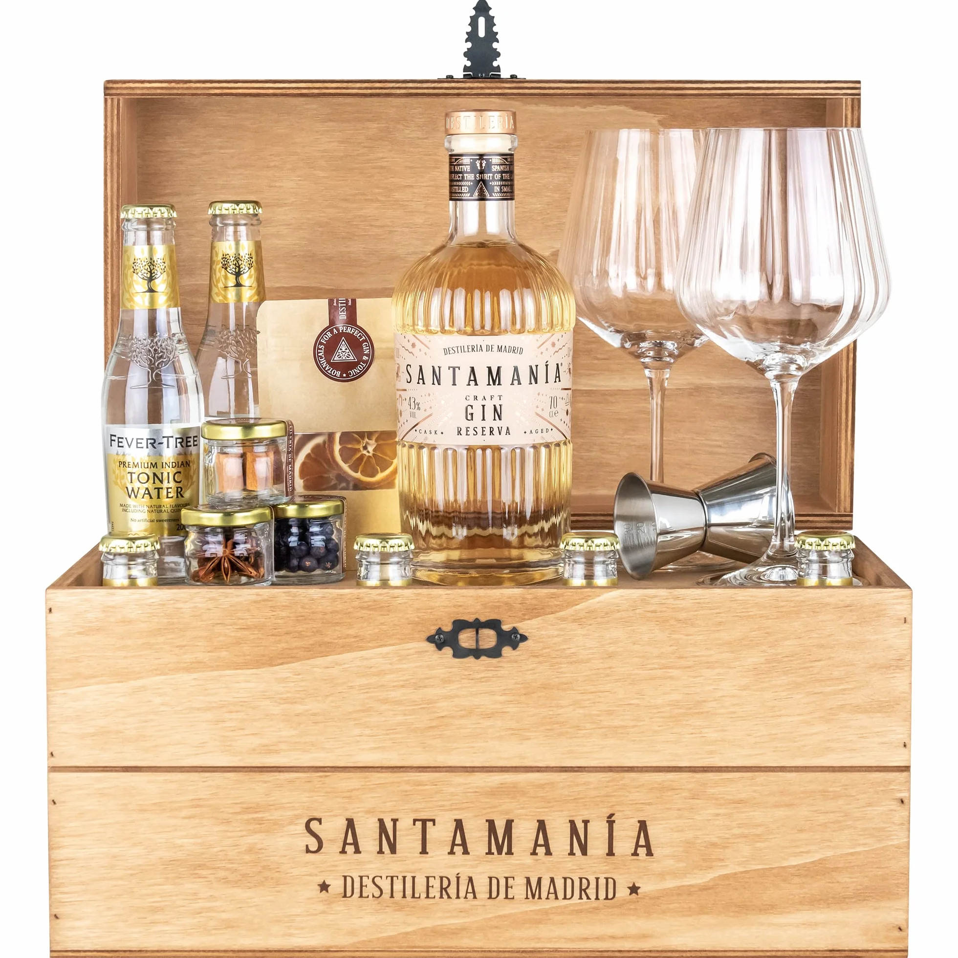 SANTAMANIA Gin Reserva – Cofre regalo Gin Tonic