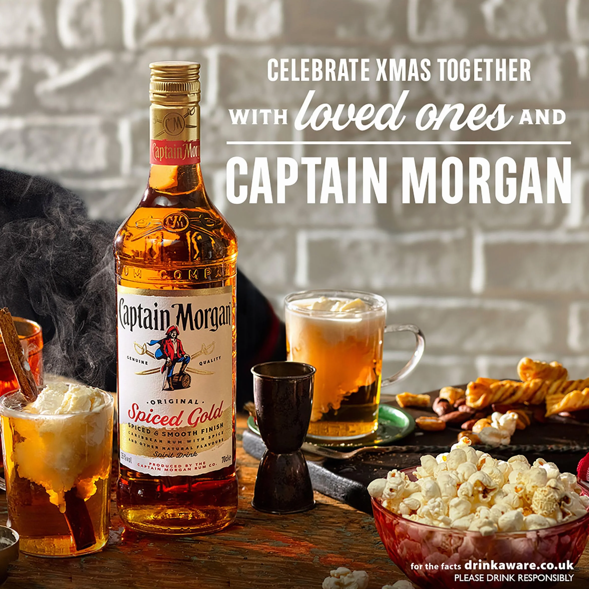 Captain Morgan Spice Gold Ron - 1000 ml