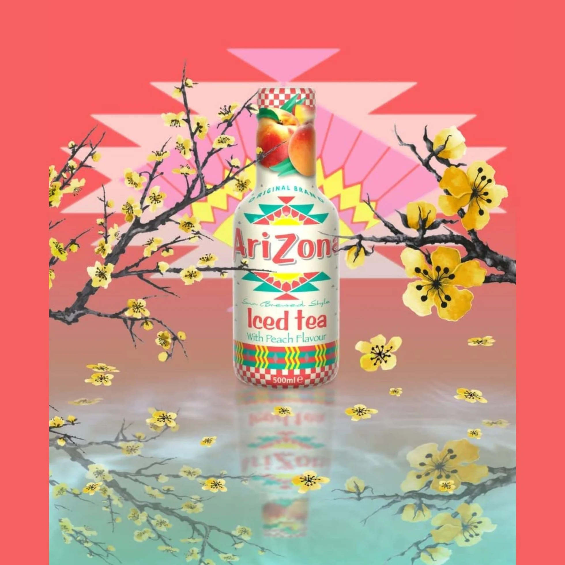 Arizona Té negro de melocotón 500 ML