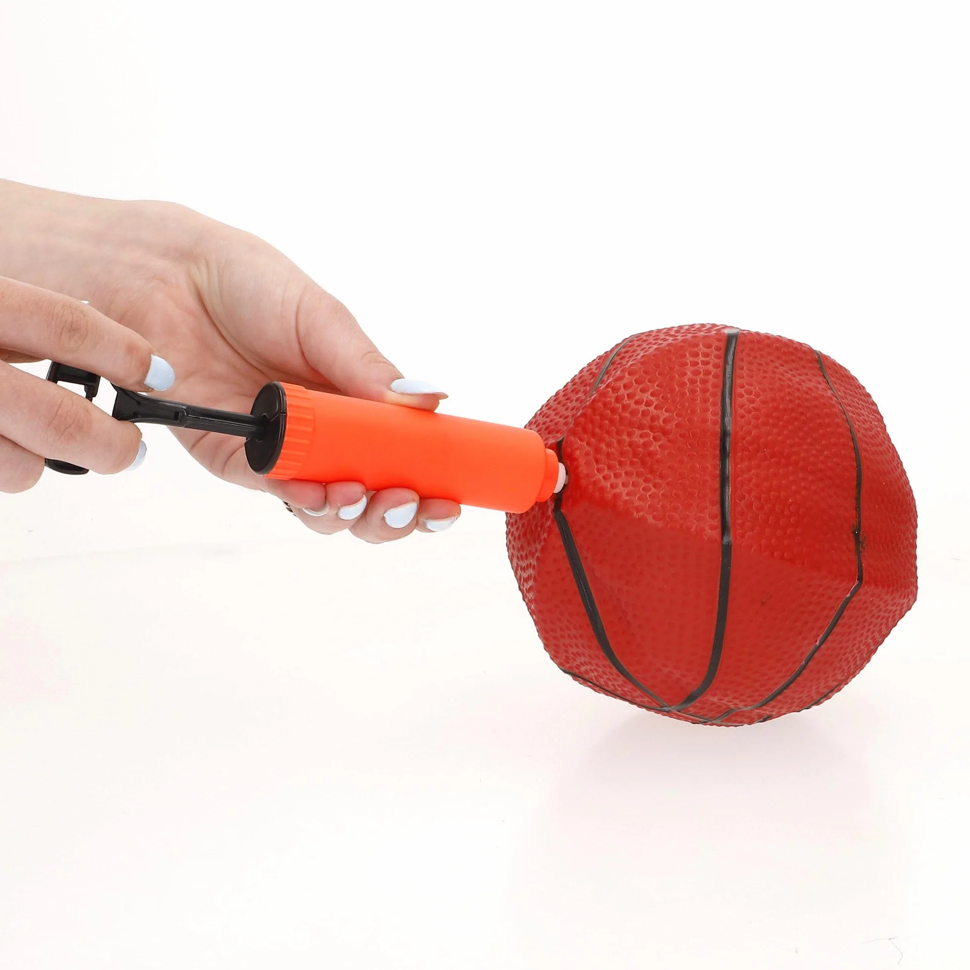 Canasta de Baloncesto Pared AKTIVE 54277, 32 cm, Red poliéster, Aro metálico, Incluye Pelota