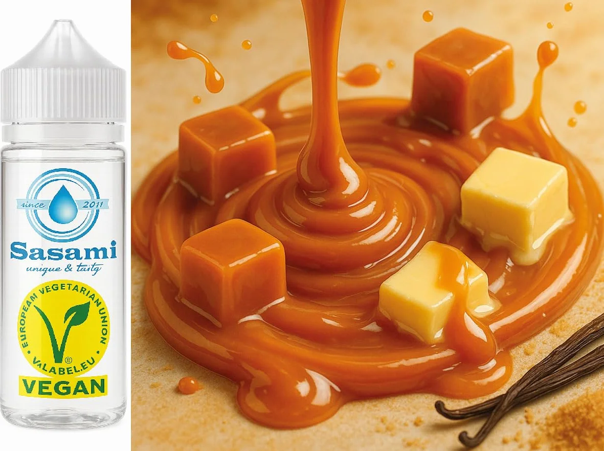 Butterscotch aroma concentrado - Vegano - Sasami - 10ml