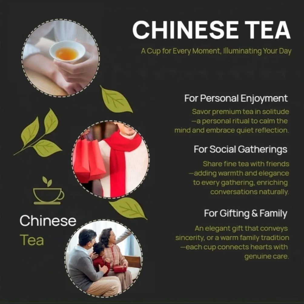 Liupao-Té Mandarín Premium | Té Oscuro De Guangxi, China | Sin Aditivo | Perfecto para Regalar 250g / 8,82oz