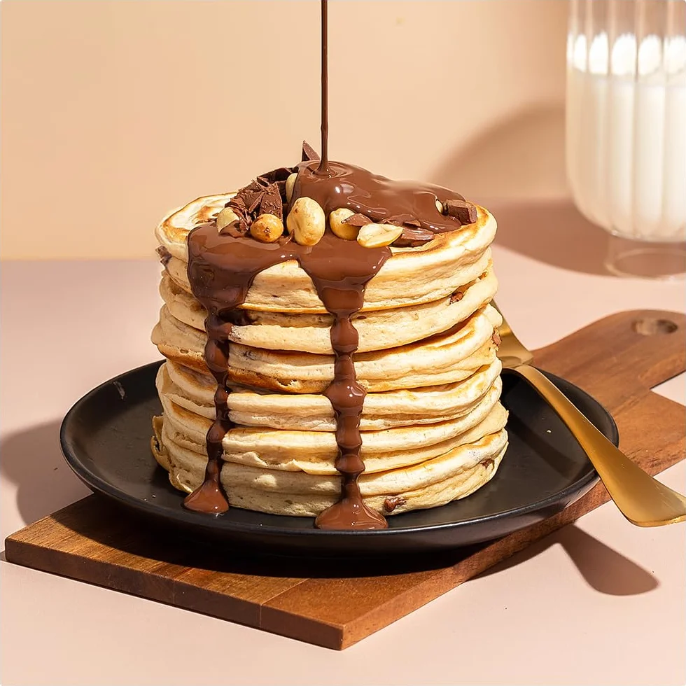 Protein Works | Loaded Protein Pancakes – GOLD Innovation, Mezcla Pancakes Proteicos Premium, Desayuno High-Protein, Bajo Azúcar & Grasa, Cookies & Cream, 16 Porciones, 1kg