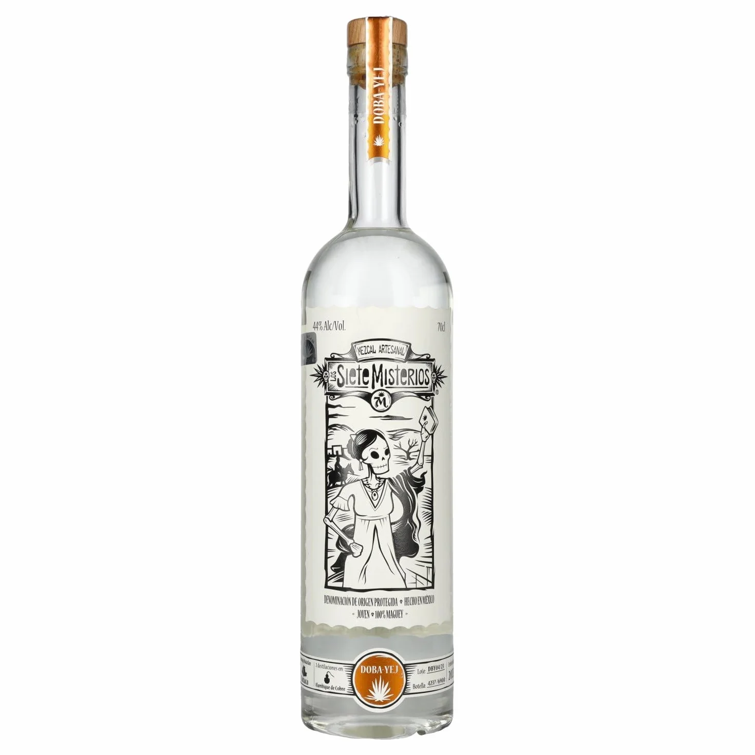 Siete Misterios Mezcal Doba Yej, 700 ml, Pack de 1