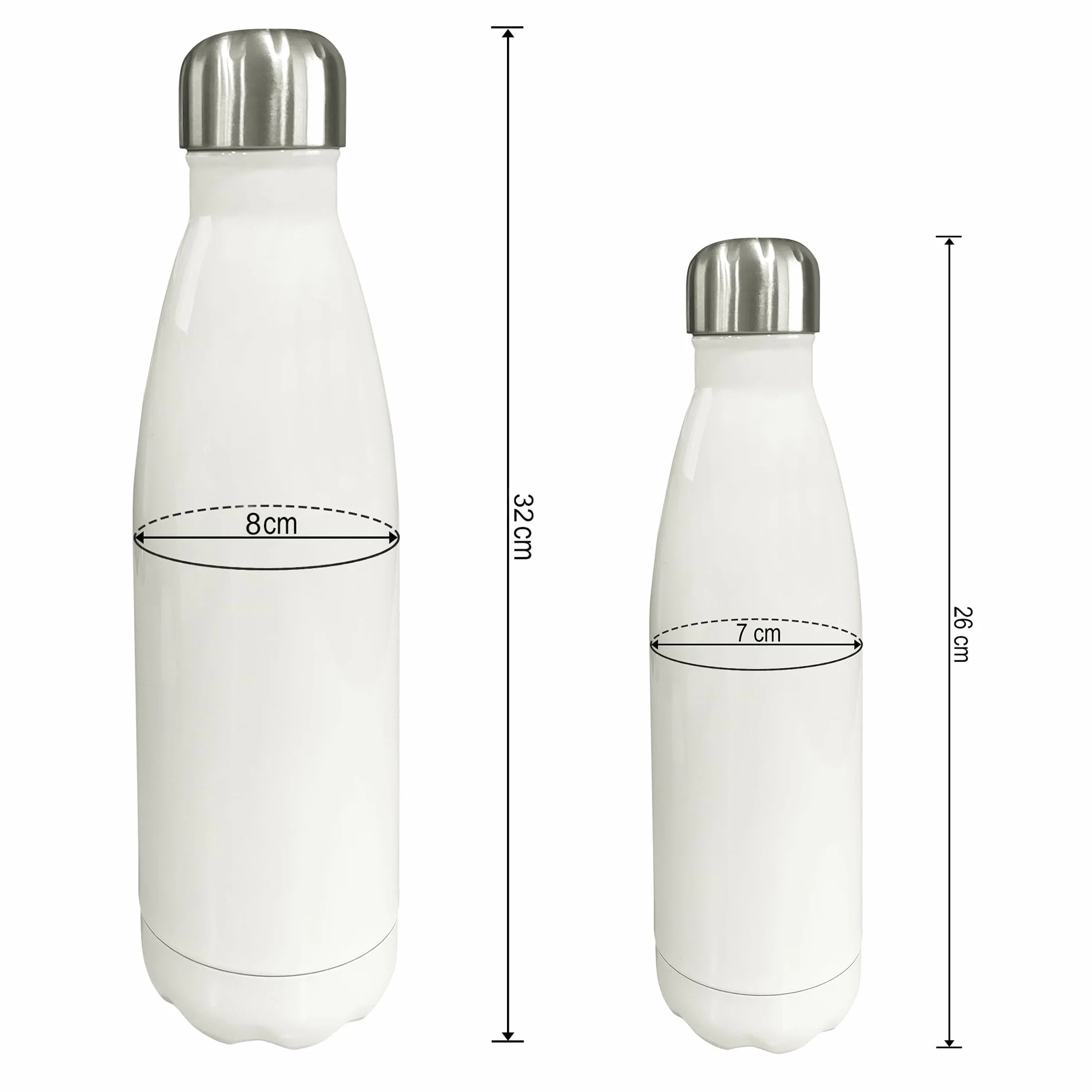 Cantimplora acero inoxidable 500ml 750ml Botella termica personalizada Barcelona