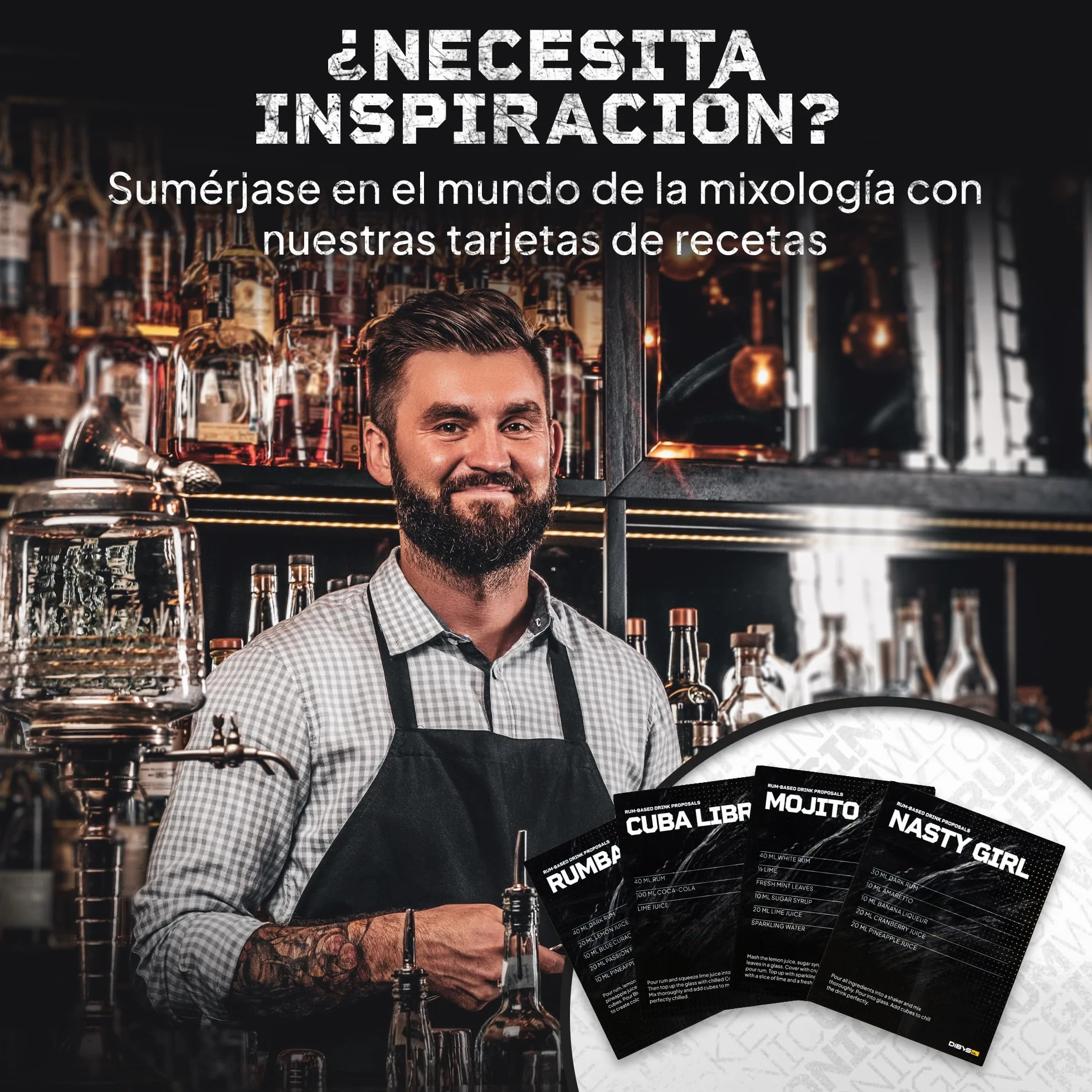 Kit Ron de Bricolaje con 12 Botánicos Naturales, Especias y Accesorios | Set de Regalo para Amantes del Ron