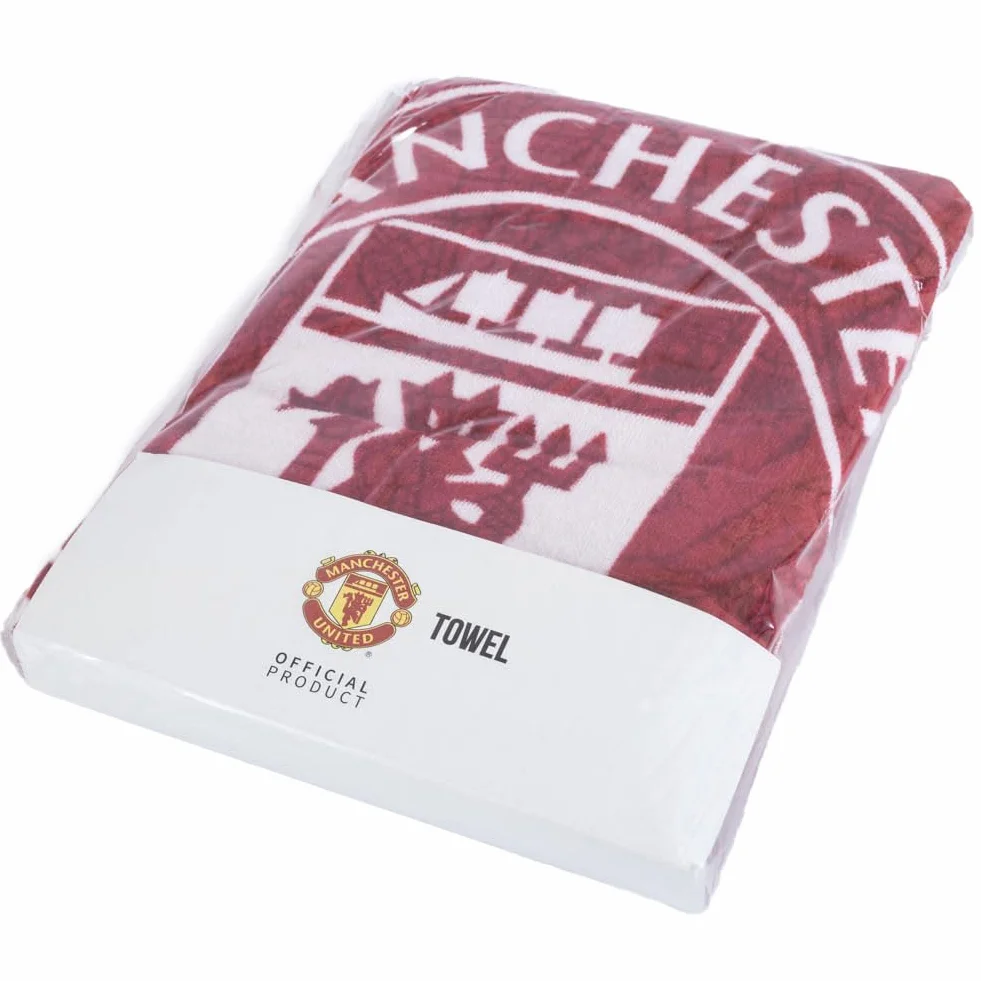 Manchester United FC FOCO Toalla de fútbol Oficial