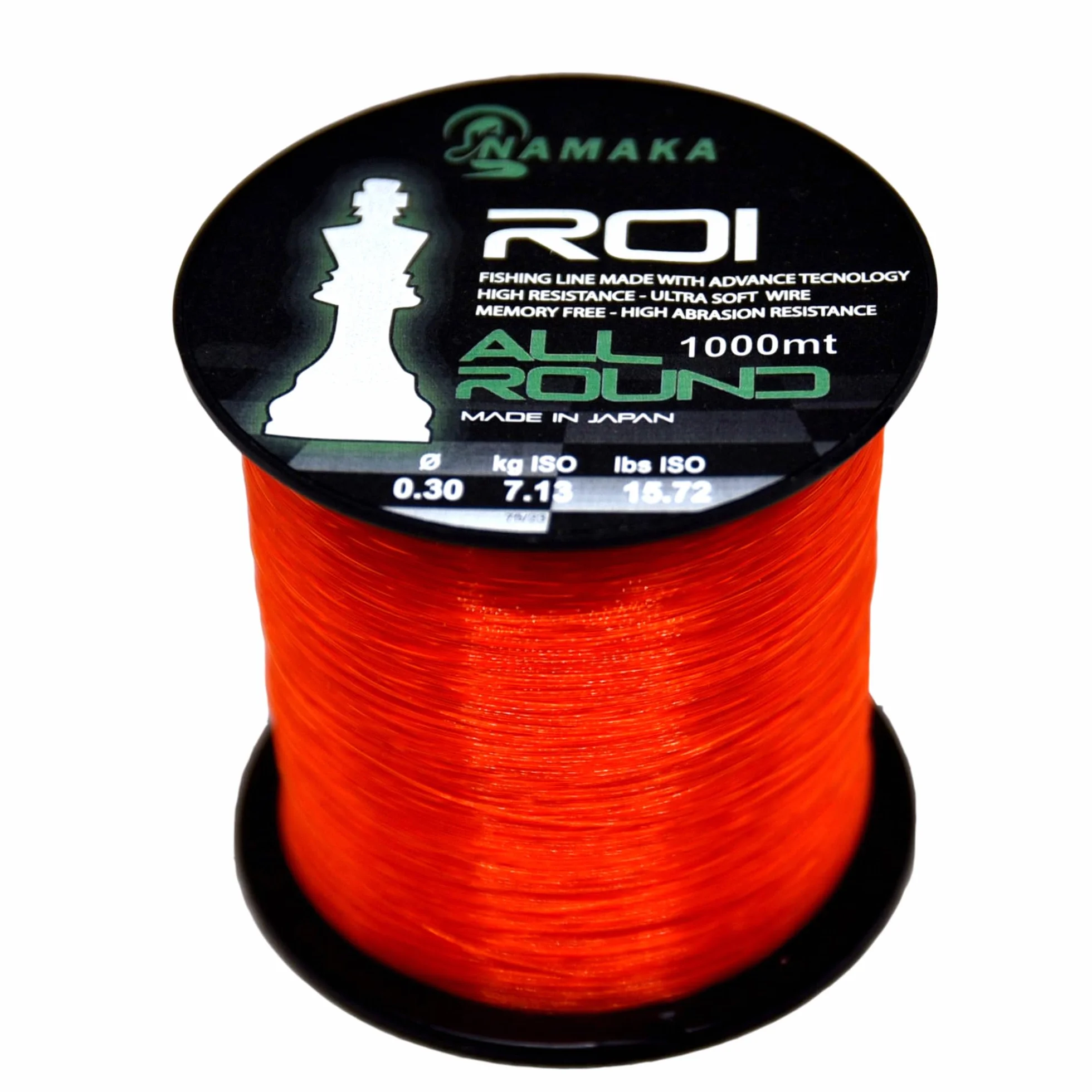 Namaka Hilo ROI Fluorocarbon Coating Sedal de pesca All Round MT 1000 0,20-0,80 mm