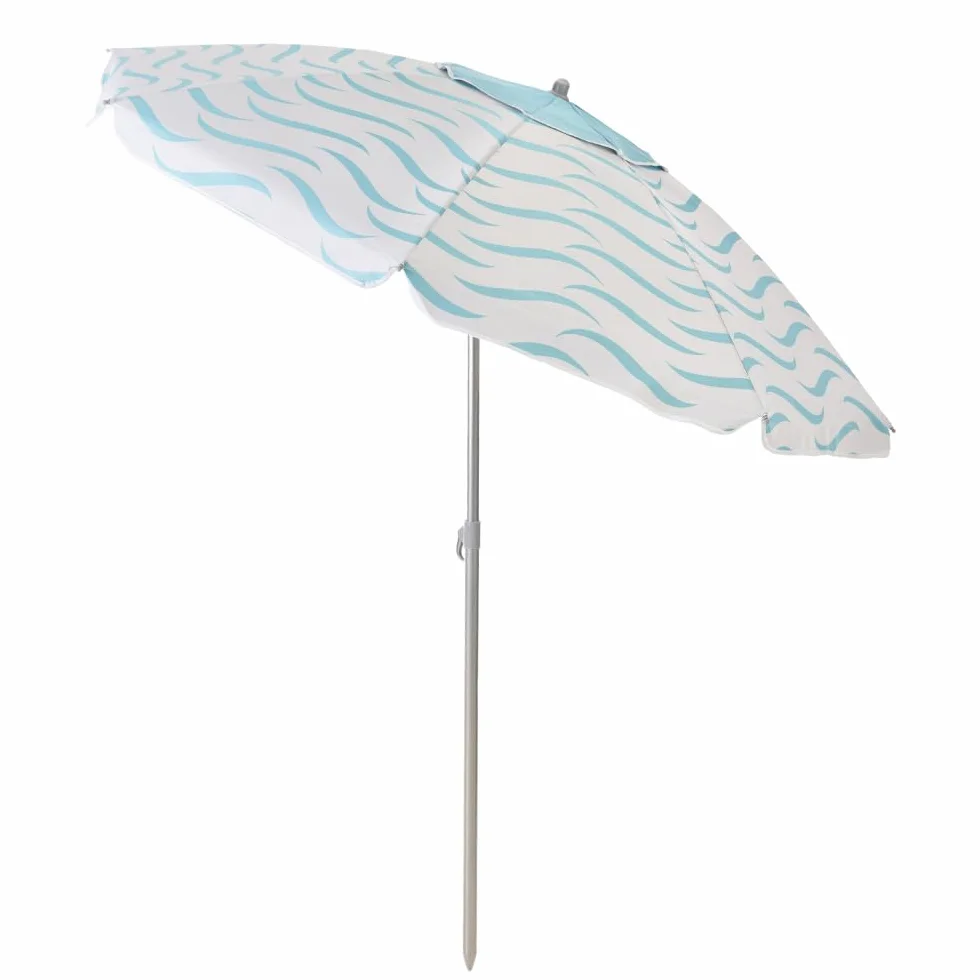 Aremar Sombrilla de Playa Antiviento Airvent Protección UV 50+ 8 Varillas Fibra de Vidrio