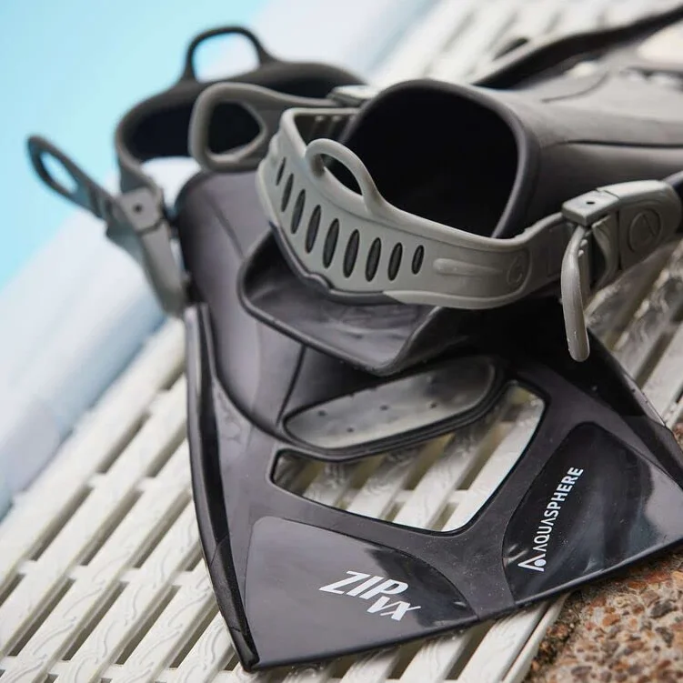Aqua Sphere Zip VX Aletas de natación Adultos Negro Talla L