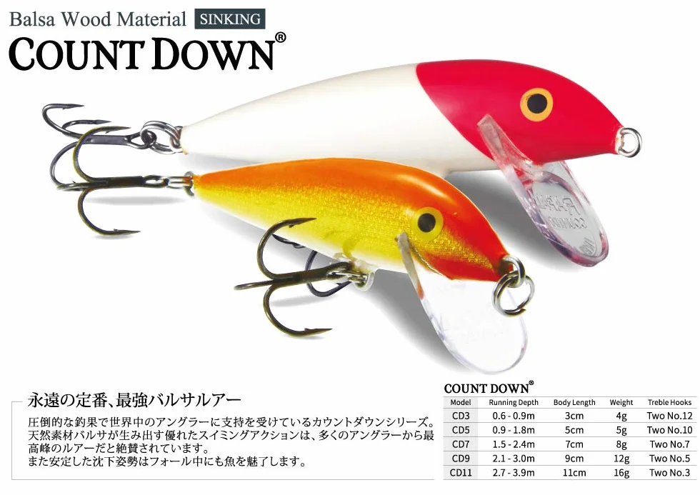 Rapala Countdown 7 Fishing Lure