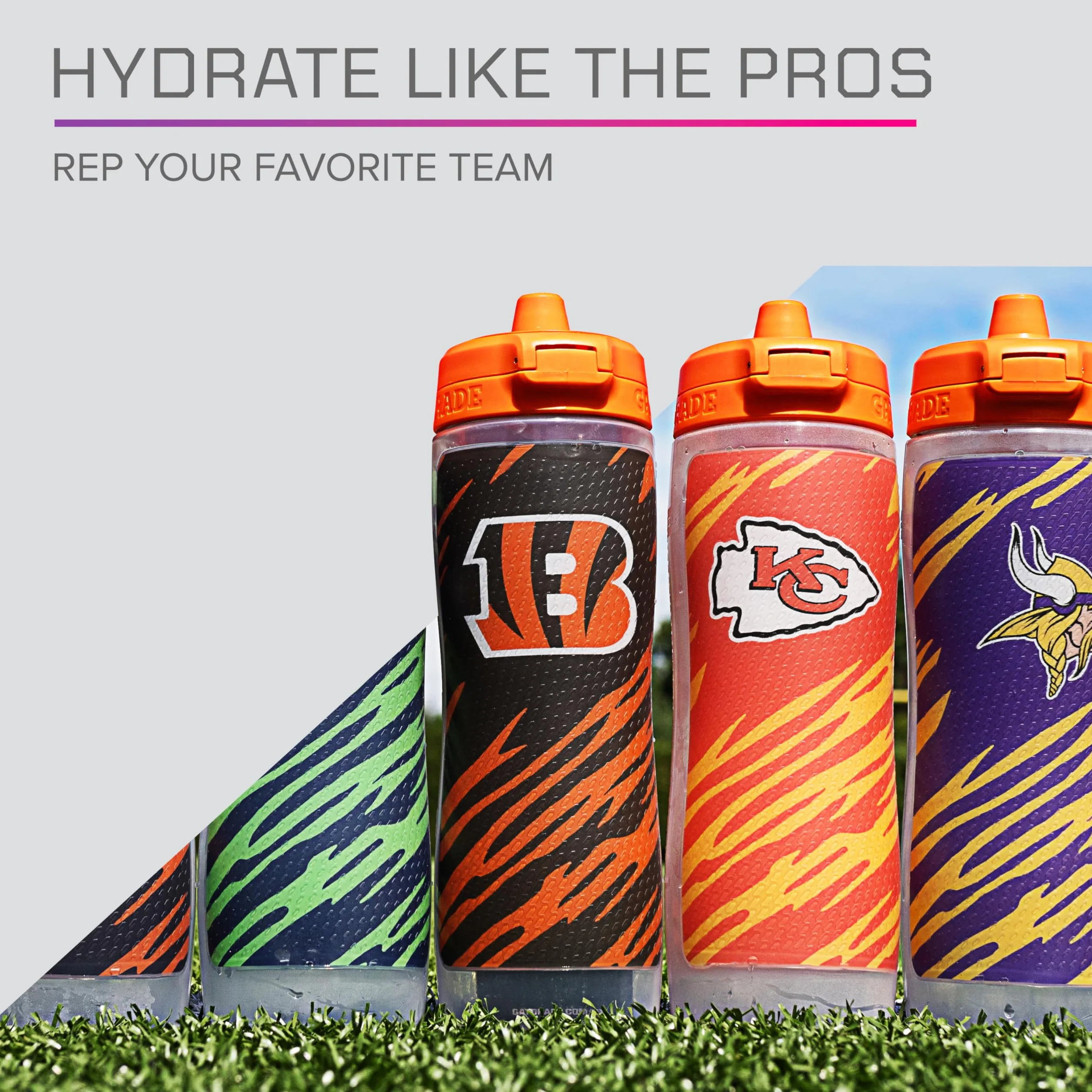 Gatorade NFL Las Vegas Raiders Gx Butelka Sportowa z Systemem Hydratacji Gx