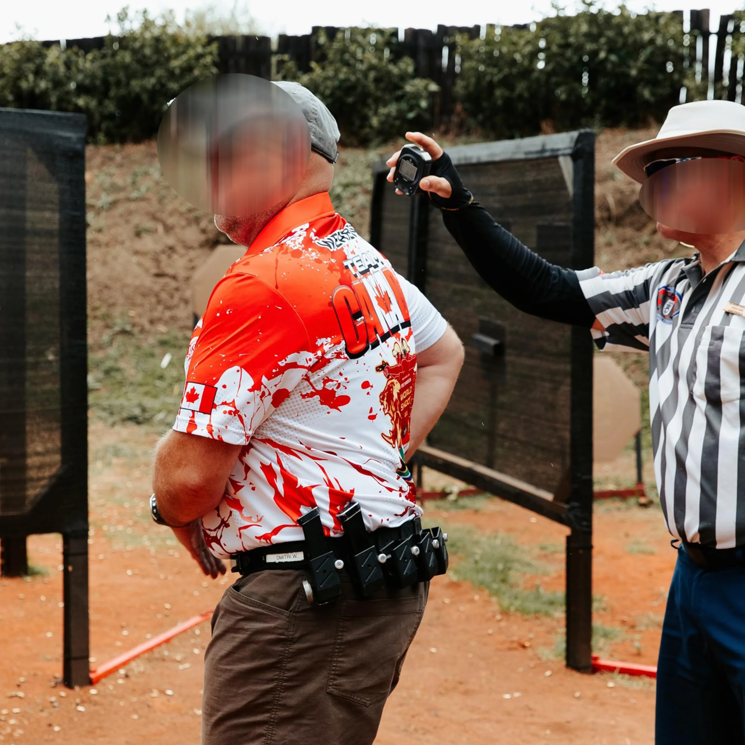 Shot Timer de Tiro – Shooting Timer para Entrenamiento y Competición, Compatible con USPSA, IPSC, IDPA, Steel Challenge, PRS & CAS (Negro)