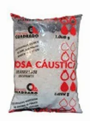 CUADRADO - Sosa Caustica Bolsa Cuadrado 1 Kg