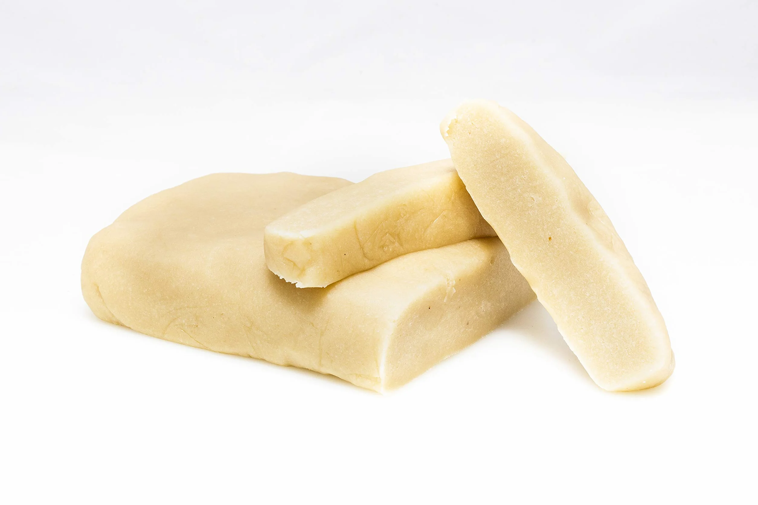 Pasta de Mazapan para Repostería. Calidad Suprema. Mazapanes Barroso. Bloque de Pasta de Almendra y Azúcar de 2 Kgs.