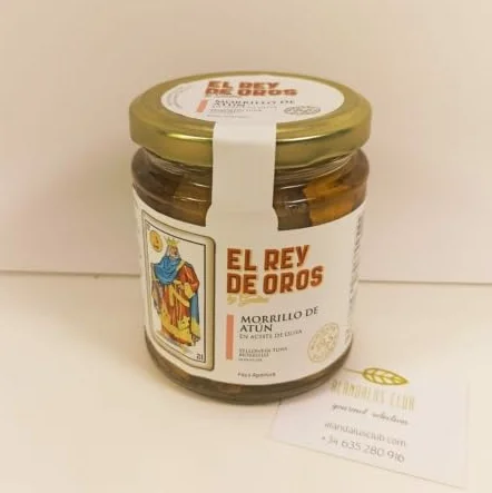 El Rey de Oros Morrillo de atún en aceite de oliva 250g