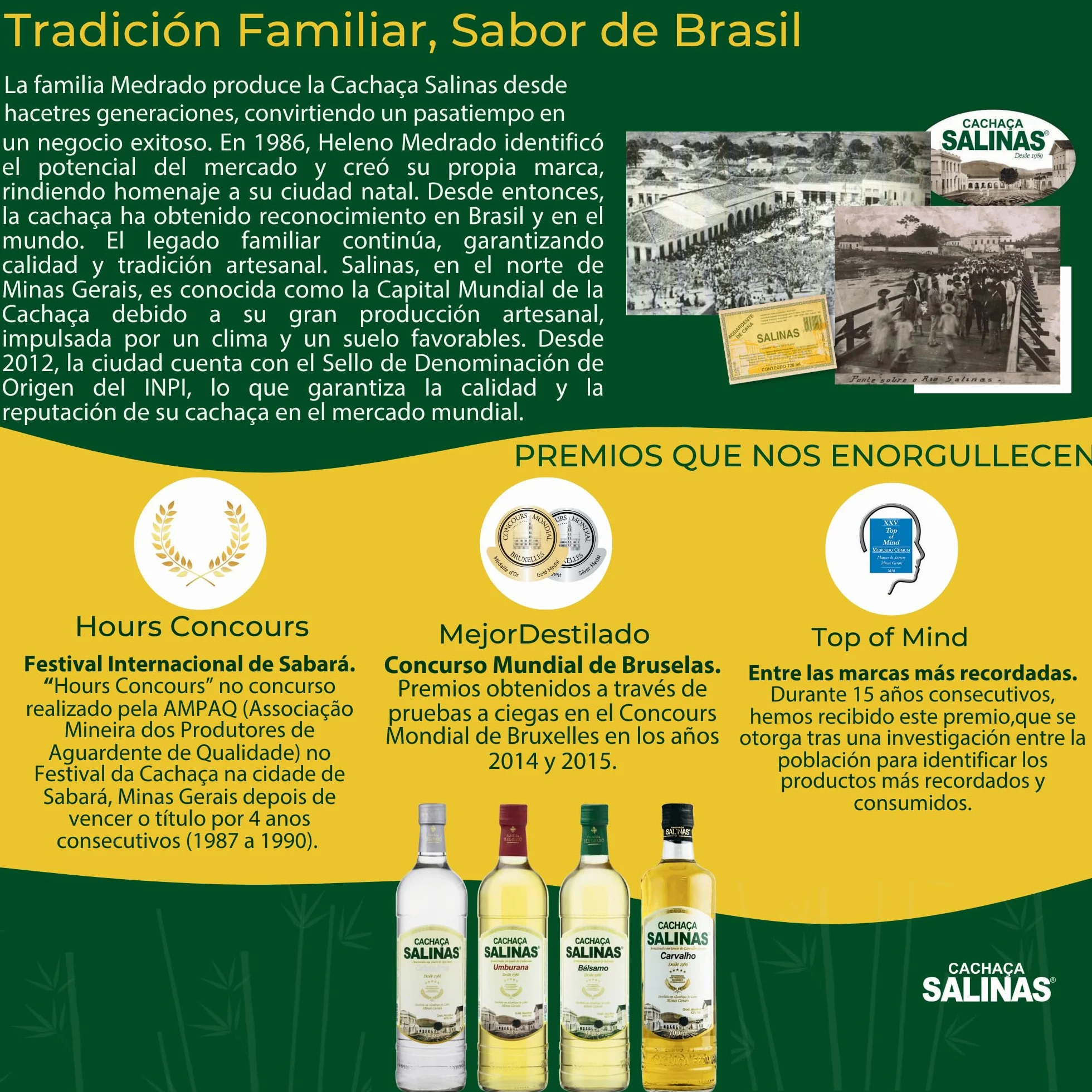 Cachaça Salinas Premium 700 ml Umbuarana – Destilado Artesanal de Brasil, ideal para Caipirinha, Cócteles y Mixología, envejecida (6 Botellas)