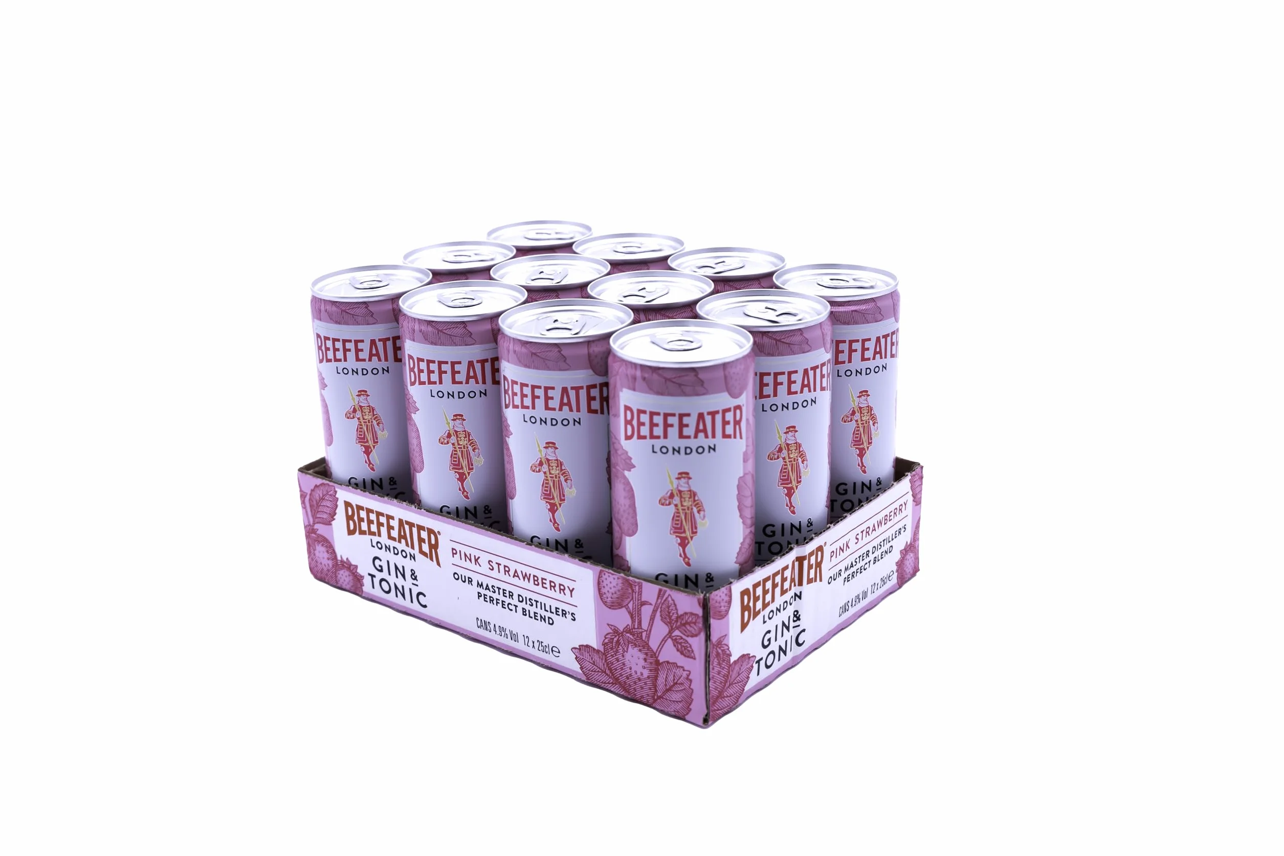 Beefeater Pink Gin&Tonic REDI Cóctel 250 ml 12 unidades