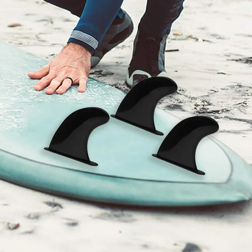 Perfeclan 3 Piezas Softboard 3 Fin Set Tornillos Y Aletas Catch Surf
