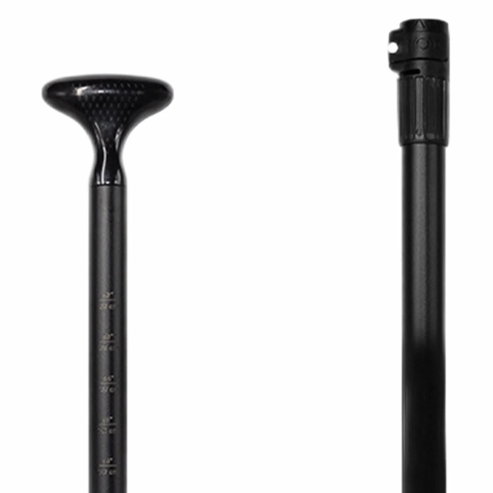 Paleta De Kayak Fibra De Carbono 2 Piezas Doble Cabezal Ligero Remos Kayak Timón Viajes Pesca Río Mar