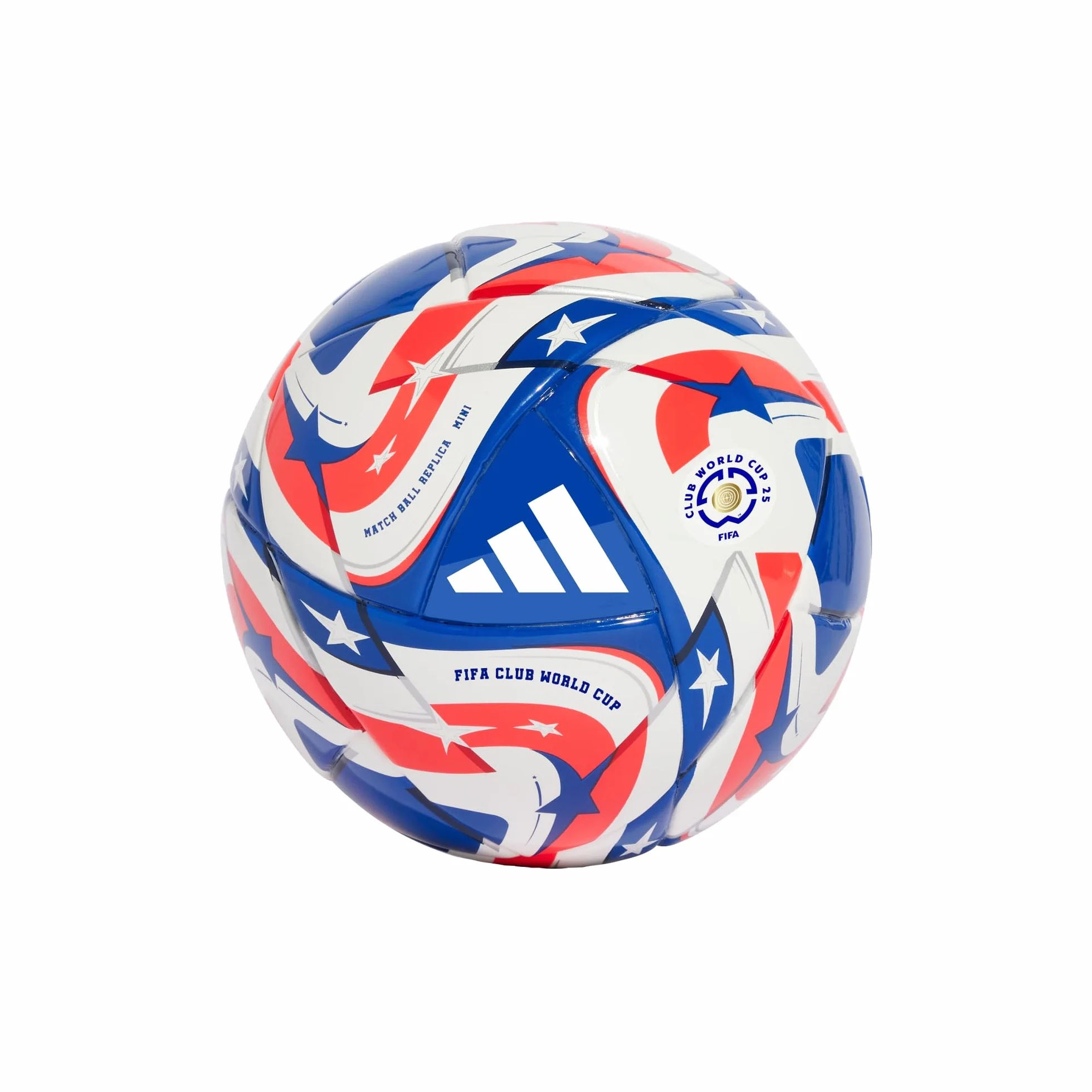adidas FCWC Mini Balón de Fútbol Blanco Azul Poder Azul Oscuro Talla 1