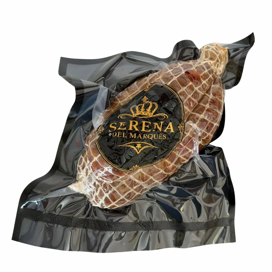 SERENA DEL MARQUÉS Morcón Ibérico 1Kg Embutido Ibérico Curado Pieza Entera