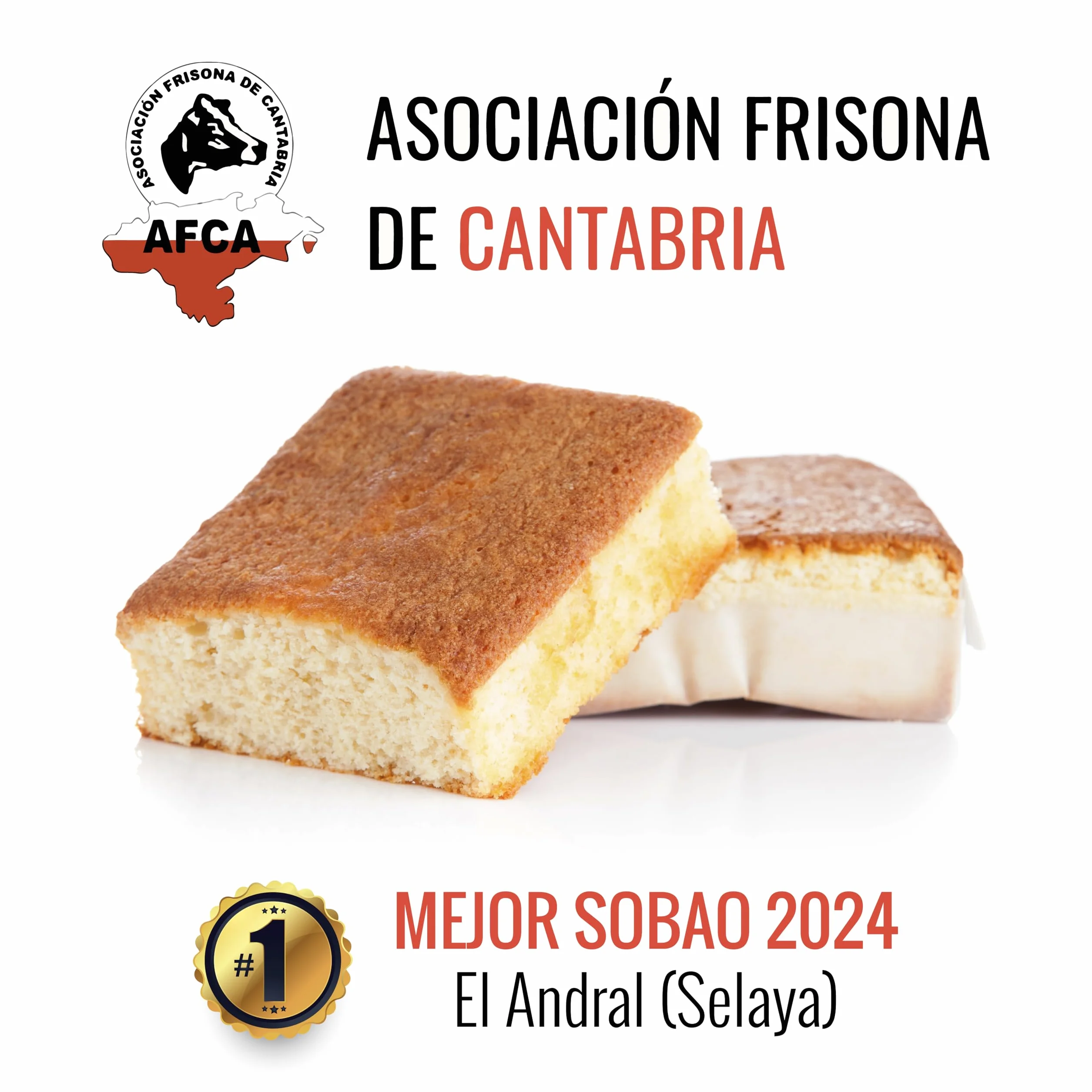 EL OSO PARDO Sobaos Pasiegos IGP - Receta Tradicional de Cantabria, Bizcocho de Mantequilla, 6 uds. Tamaño XL, Caja 1 kg