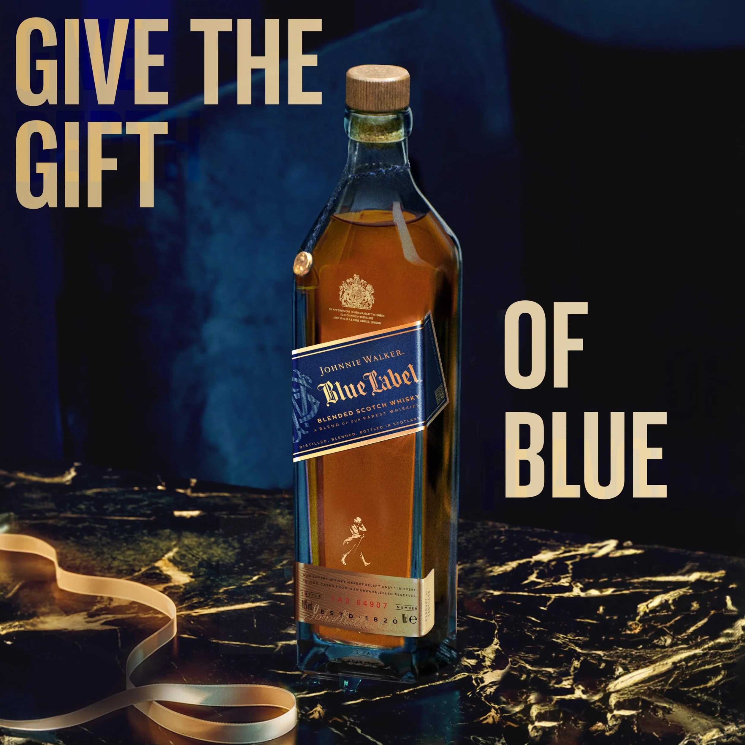 Johnnie Walker Blue Label 0,7L (40% Vol.) + GP