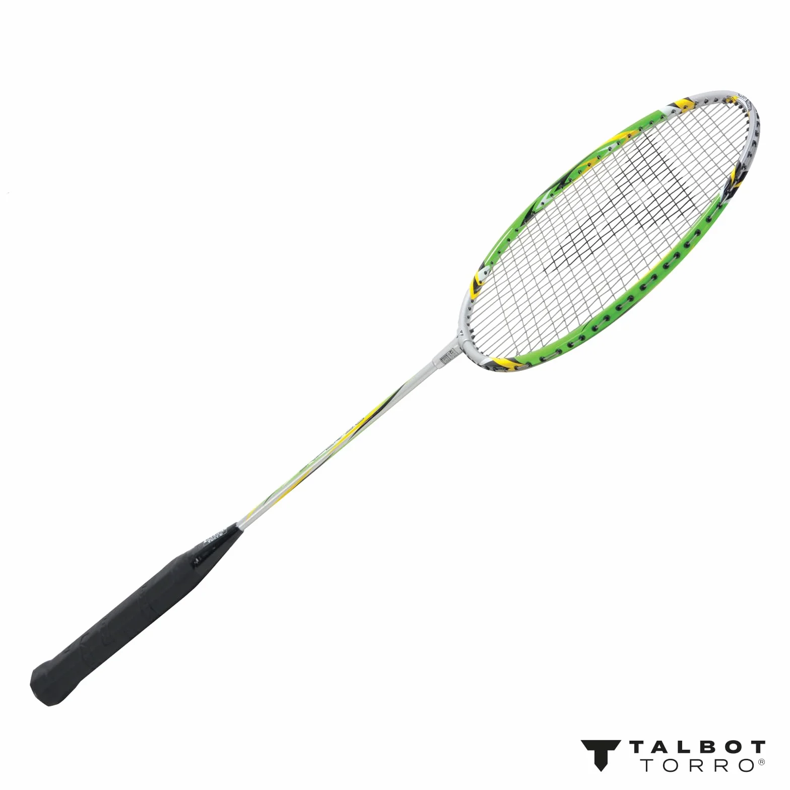 Talbot-Torro Badminton Racchetta Sniper 3.6 Argento-Verde