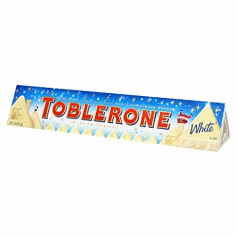 Toblerone Chocolate Blanco 360 g Paquete de 6