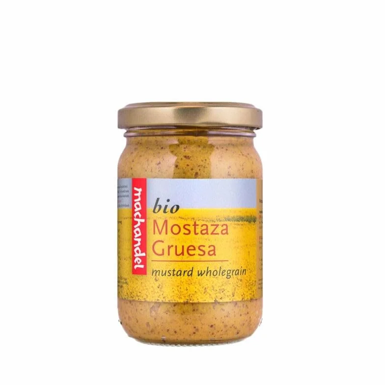 Mostaza gruesa bio 200g Machandel